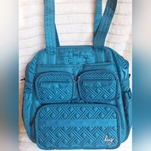 EUC Lug Puddle Jumper LE Convertible Tote Bag